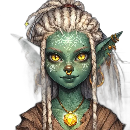 staff, face, fantasy art, concept art transparent PNG cut-out