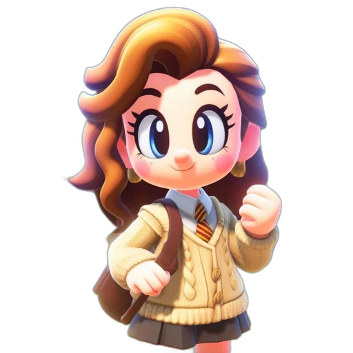 staff, jacket, weapon, hair transparent PNG cut-out