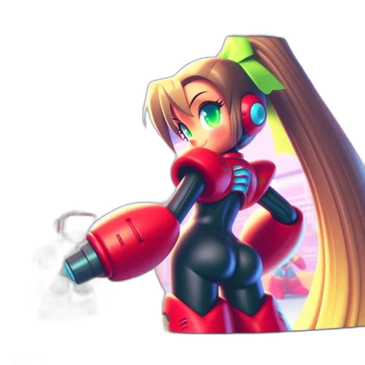 robot, weapon, staff, concept art transparent PNG cut-out