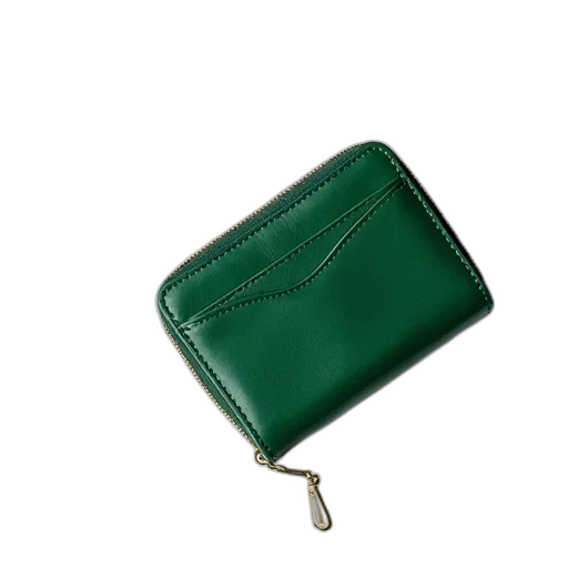 jewelry, green, leather, wallet transparent PNG cut-out