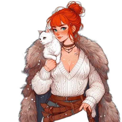 staff, jacket, fantasy art, concept art transparent PNG cut-out
