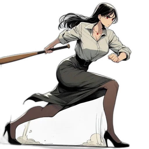 staff, sword, weapon, dress transparent PNG cut-out