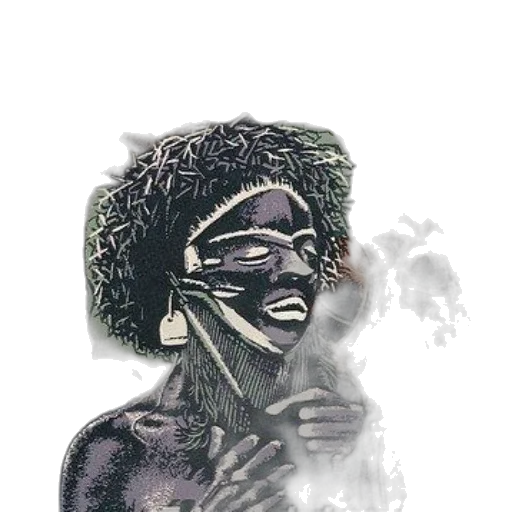 mask, face, jewelry, staff transparent PNG cut-out