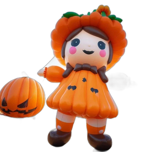 3d render, concept art, inflatable, cartoon transparent PNG cut-out