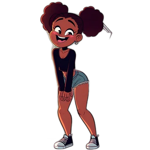 cartoon, concept art, watercolor, anime transparent PNG cut-out