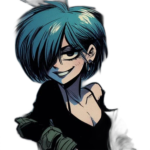 mask, jacket, comic book art, cartoon transparent PNG cut-out