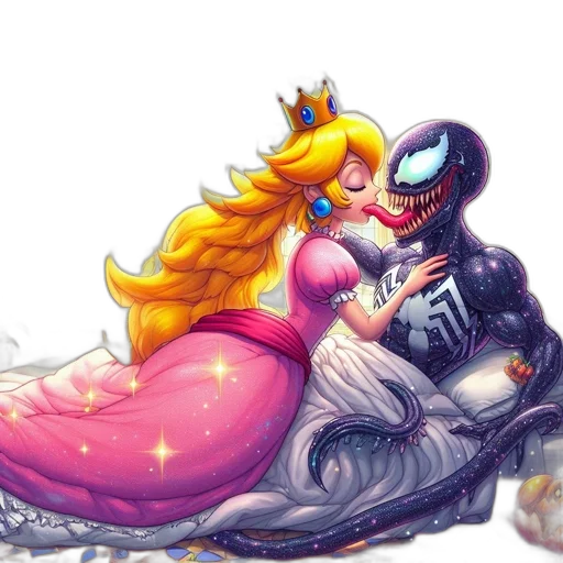crown, creature, dress, concept art transparent PNG cut-out