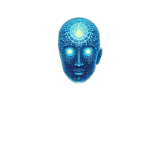 robot, face, mask, creature transparent PNG cut-out