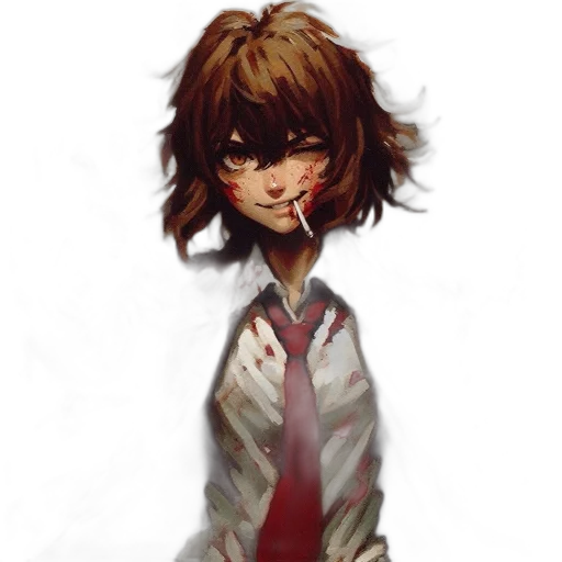 face, staff, mask, creature transparent PNG cut-out