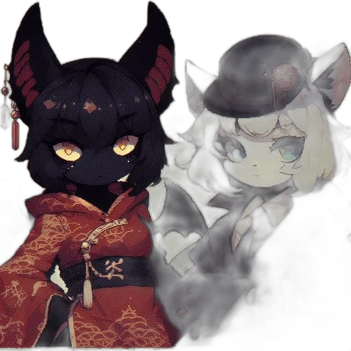 mask, staff, concept art, anime transparent PNG cut-out
