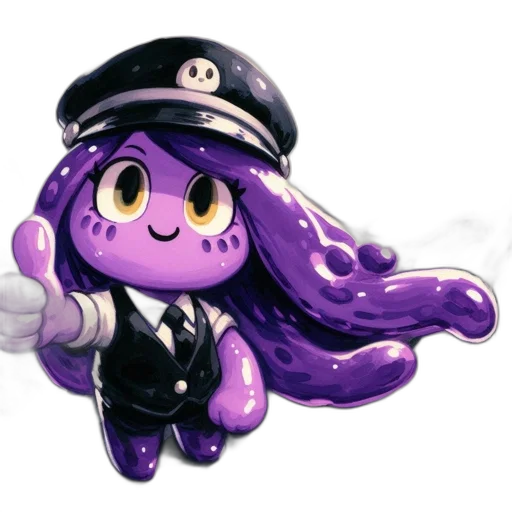 staff, weapon, hat, creature transparent PNG cut-out