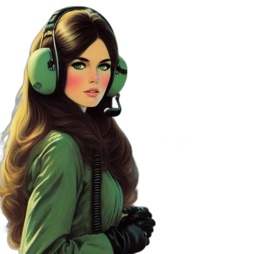 jacket, comic book art, concept art, fantasy art transparent PNG cut-out