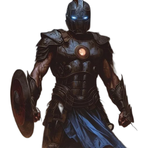 mask, concept art, comic book art, fantasy art transparent PNG cut-out