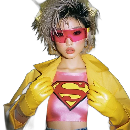 jacket, comic book art, cyberpunk, concept art transparent PNG cut-out