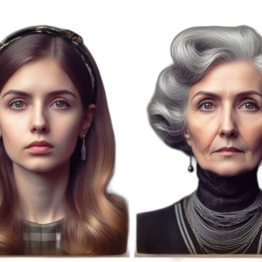 face, photorealistic, concept art, fantasy art transparent PNG cut-out
