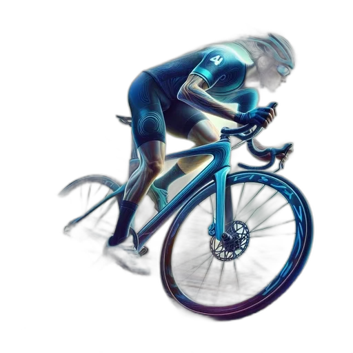 3d render, concept art, photorealistic, athlete transparent PNG cut-out