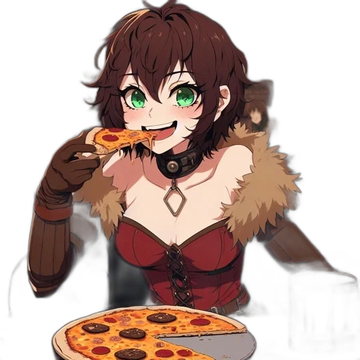 food, weapon, pixel art, anime transparent PNG cut-out