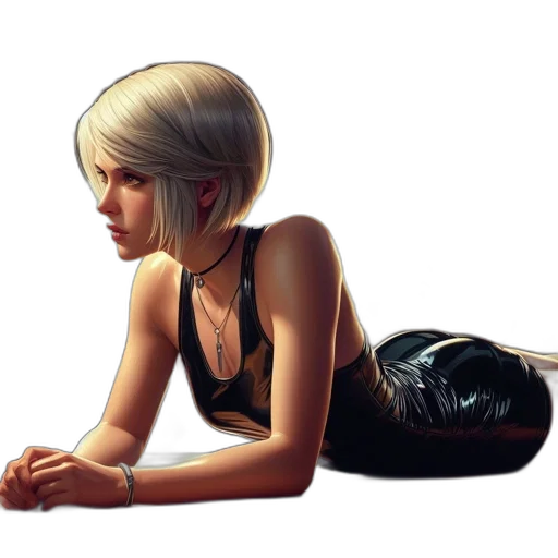 face, cyberpunk, concept art, photorealistic transparent PNG cut-out