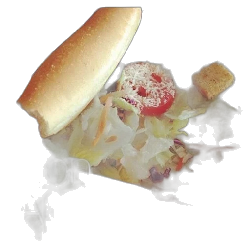 food, crown, photorealistic, 3d render transparent PNG cut-out