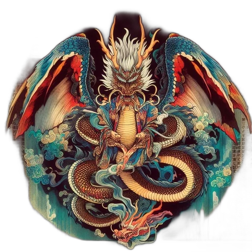 dragon, jewelry, mask, fantasy art transparent PNG cut-out