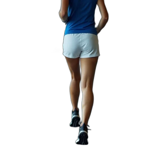 woman, jogging, treadmill, gym transparent PNG cut-out
