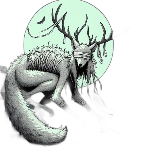 creature, dragon, animal, hair transparent PNG cut-out