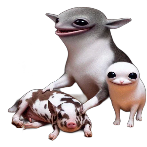 animal, creature, robot, dragon transparent PNG cut-out