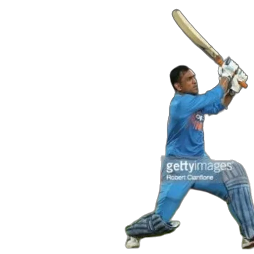 weapon, cricket, player, blue transparent PNG cut-out