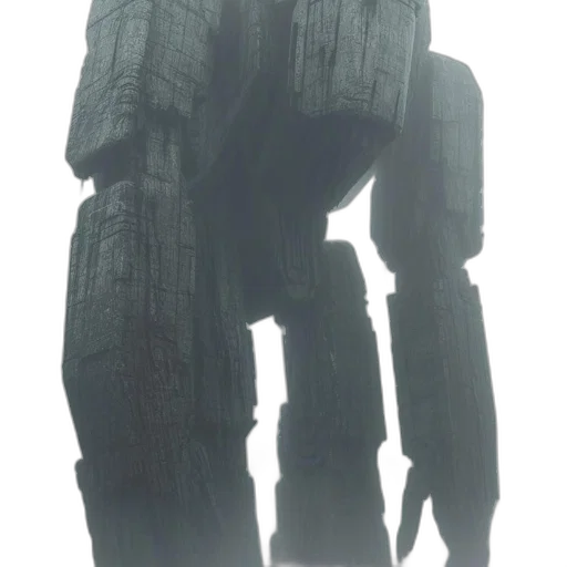 robot, jacket, creature, weapon transparent PNG cut-out