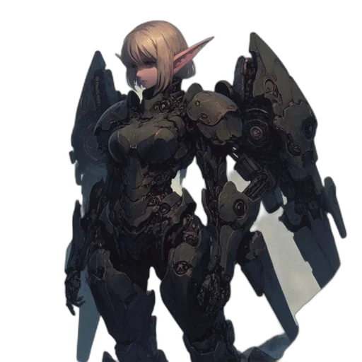 robot, weapon, dragon, sword transparent PNG cut-out