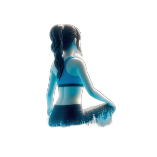 dress, bottle, hair, jewelry transparent PNG cut-out
