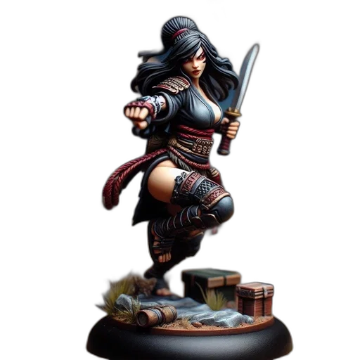 fantasy art, concept art, 3d render, oil painting transparent PNG cut-out