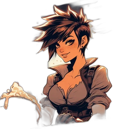 staff, face, weapon, anime transparent PNG cut-out