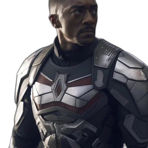 robot, face, jacket, concept art transparent PNG cut-out