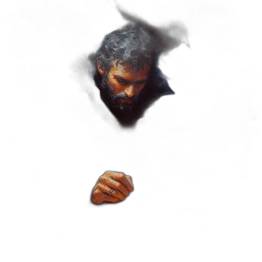 face, mask, creature, weapon transparent PNG cut-out