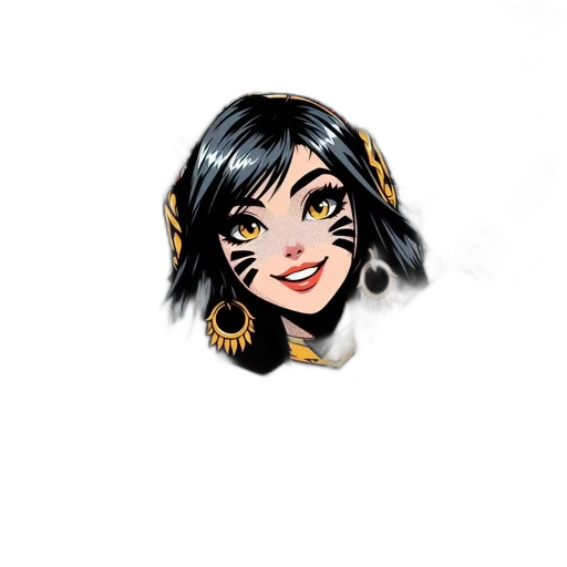 jewelry, staff, mask, face transparent PNG cut-out