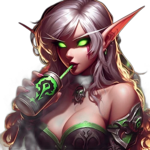 staff, weapon, face, fantasy art transparent PNG cut-out
