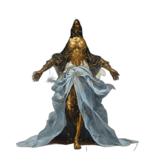 dress, crown, staff, sword transparent PNG cut-out