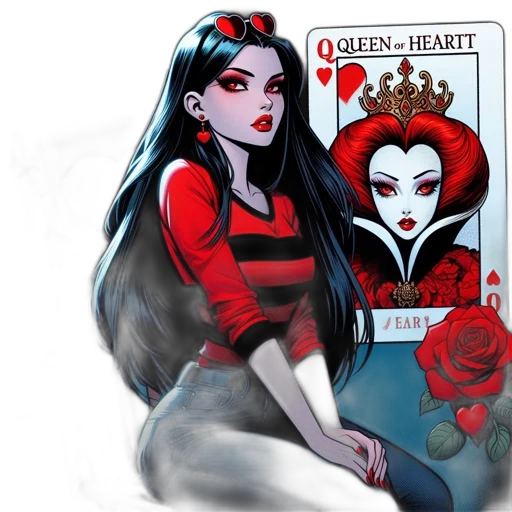 comic book art, concept art, fantasy art, cartoon transparent PNG cut-out