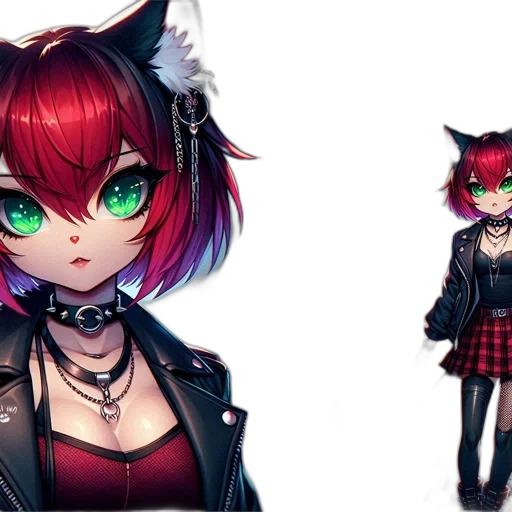 concept art, fantasy art, cyberpunk, pixel art transparent PNG cut-out