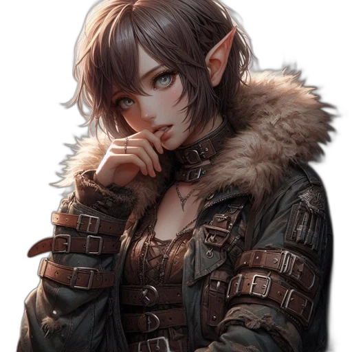 face, jacket, dragon, weapon transparent PNG cut-out