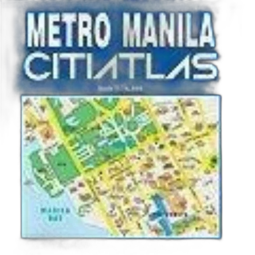 metro, manila, citiatlas, map transparent PNG cut-out