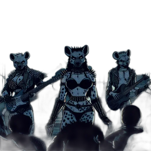 animal, mask, concept art, comic book art transparent PNG cut-out