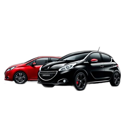 car, 3d render, photorealistic, second transparent PNG cut-out