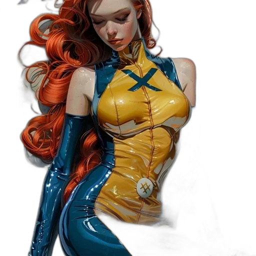 dress, comic book art, concept art, fantasy art transparent PNG cut-out