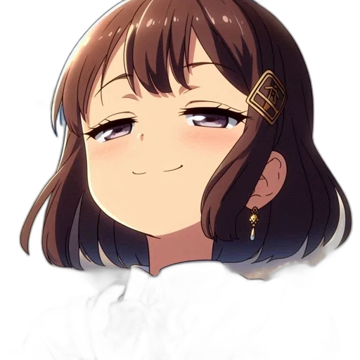 face, crown, staff, creature transparent PNG cut-out