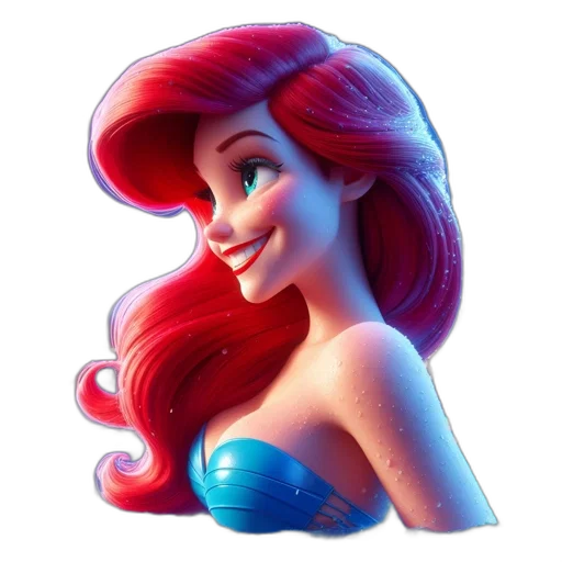 crown, face, hair, dress transparent PNG cut-out