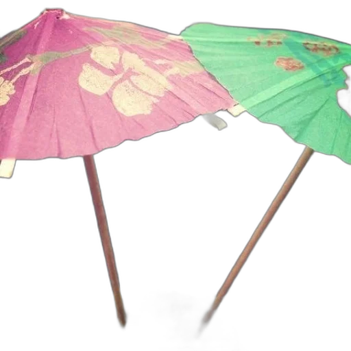 umbrella, furniture, 3d render, photorealistic transparent PNG cut-out