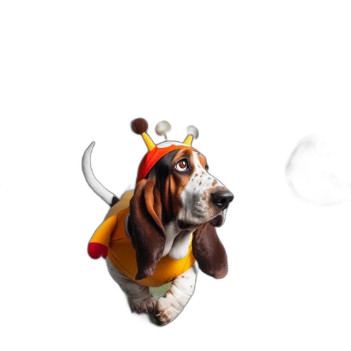 animal, creature, staff, hat transparent PNG cut-out
