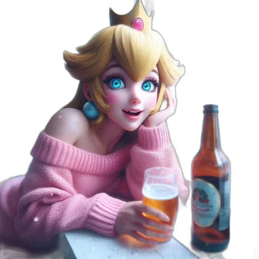 crown, bottle, creature, food transparent PNG cut-out